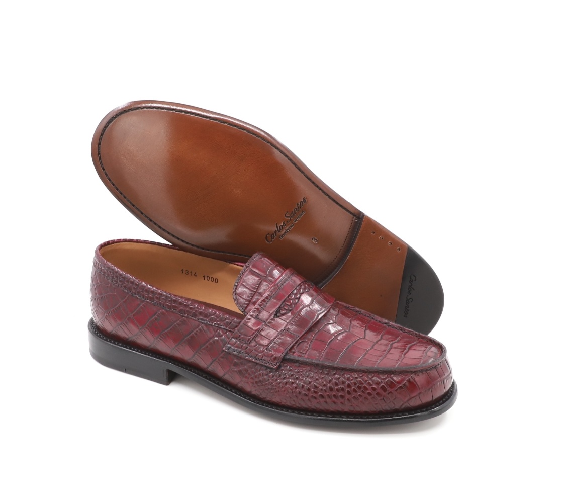 Penny Loafers - Jordan Grav Crocco 514